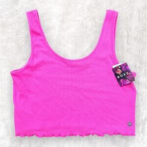 Roxy Good Keepsake Tank Top | NWT | Hot Pink | Size L